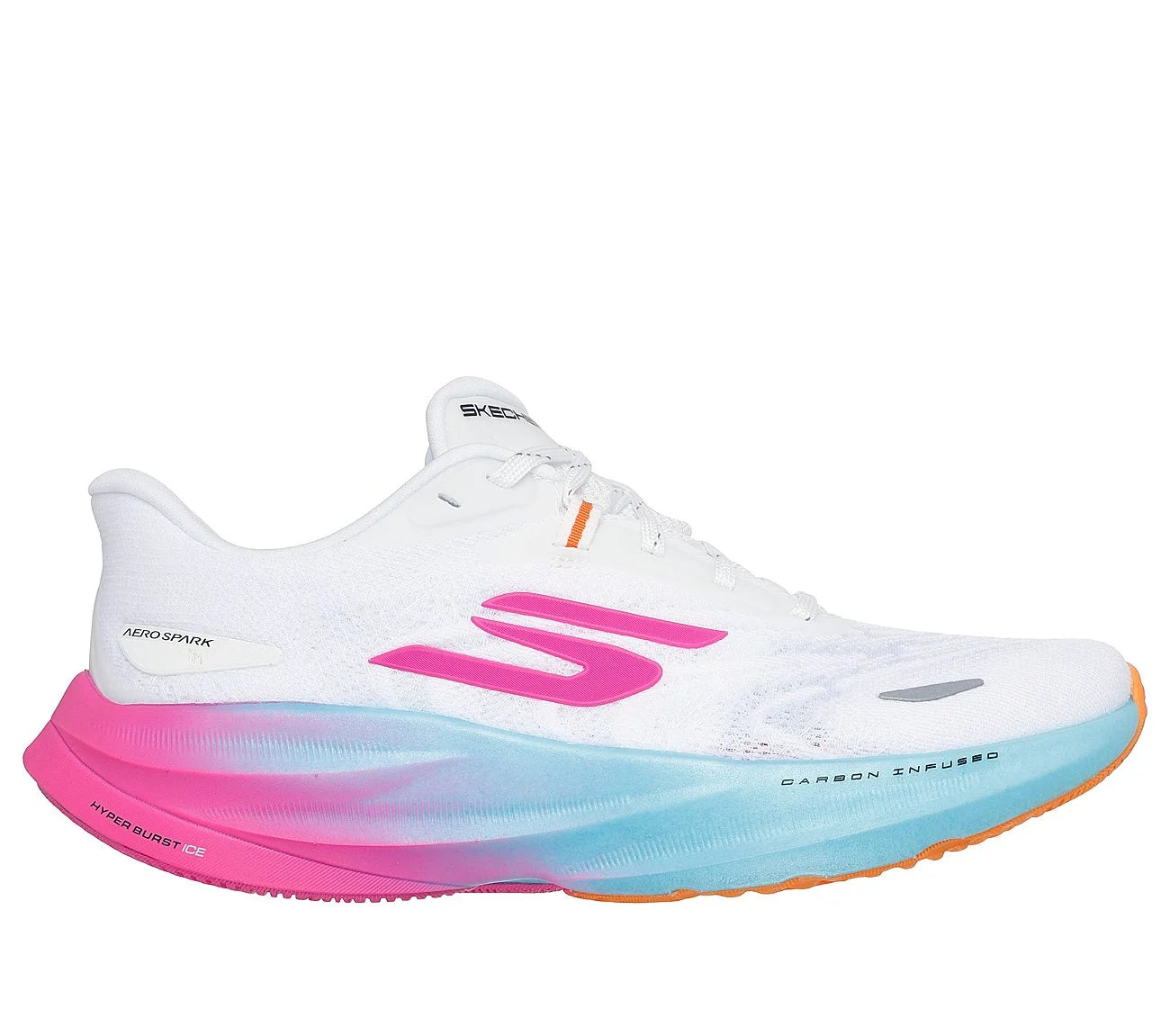 Sketcher Aero Sparks White Sports UK-6