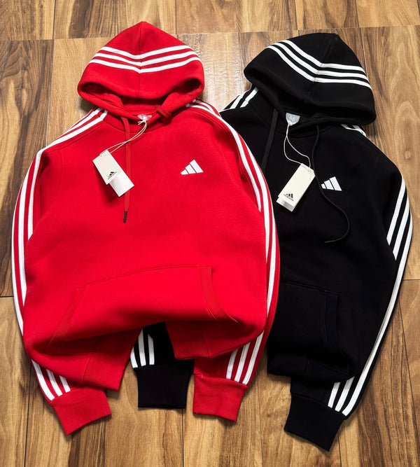 Adidas-Hoodies-Red-M Size